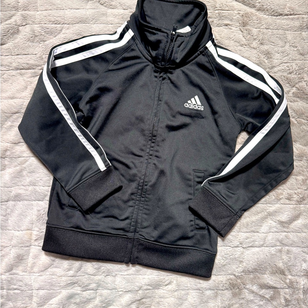 Adidas Kids Black Jacket